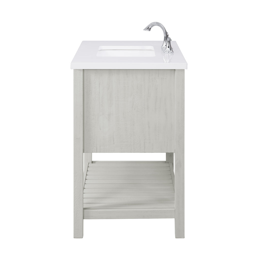 Monterey 37 Farmhouse Single Bathroom Vanity with Top