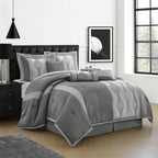 Nanshing Daniella 7-Piece Modern Geometric Comforter Set
