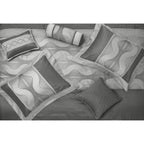 Nanshing Daniella 7-Piece Modern Geometric Comforter Set