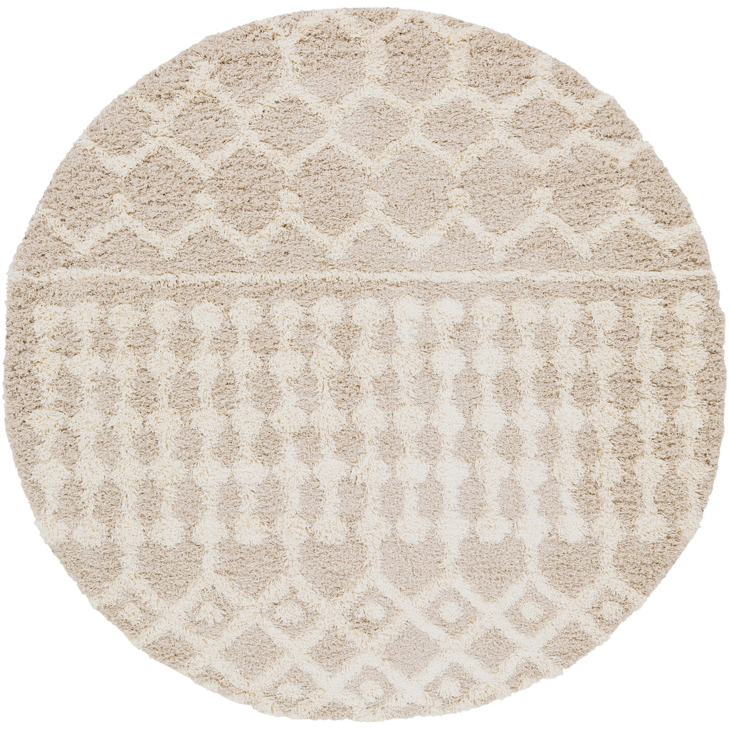 Livabliss Newton Geometric Moroccan Trellis Shag Area Rug