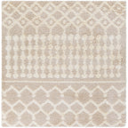 Livabliss Newton Geometric Moroccan Trellis Shag Area Rug
