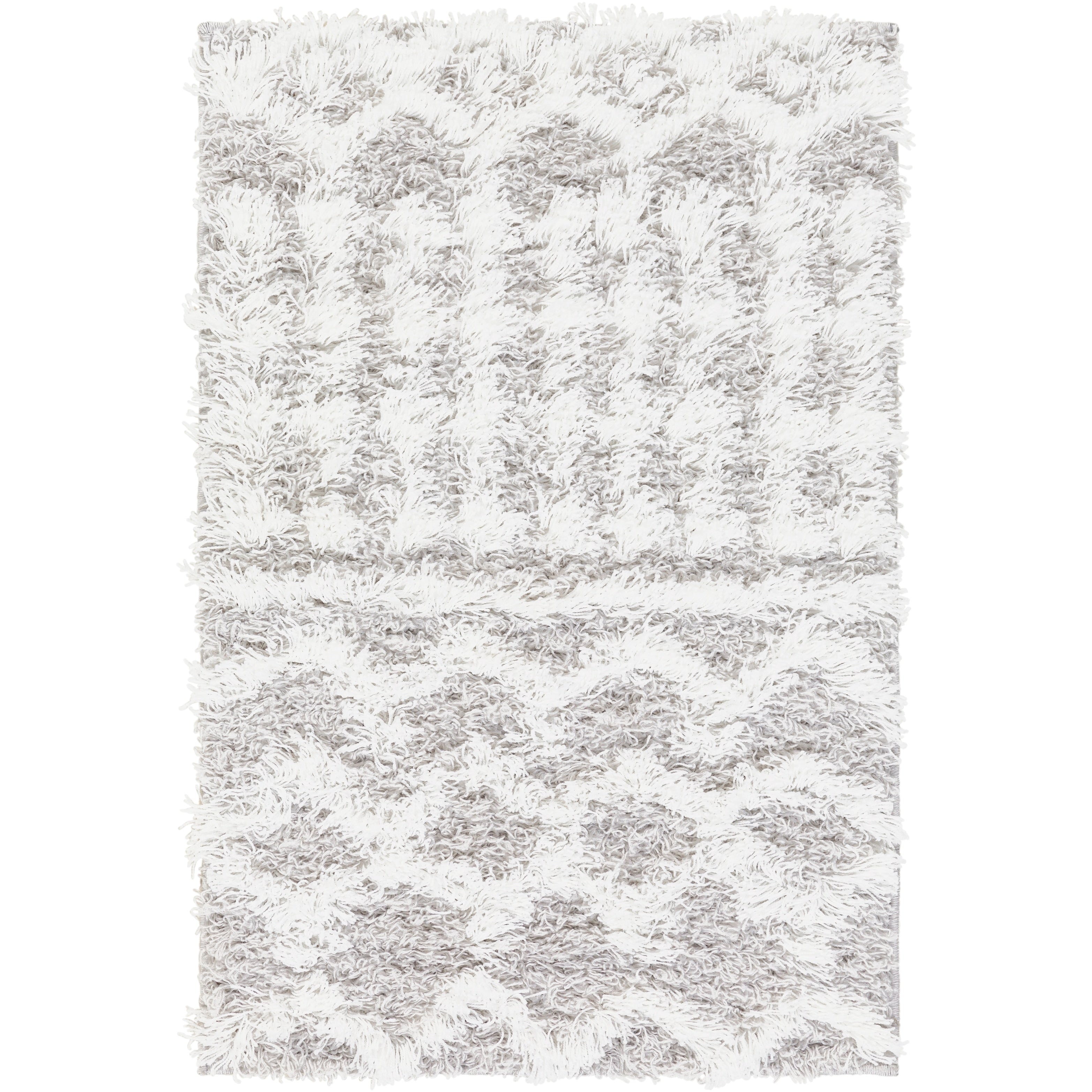 Livabliss Newton Geometric Moroccan Trellis Shag Area Rug