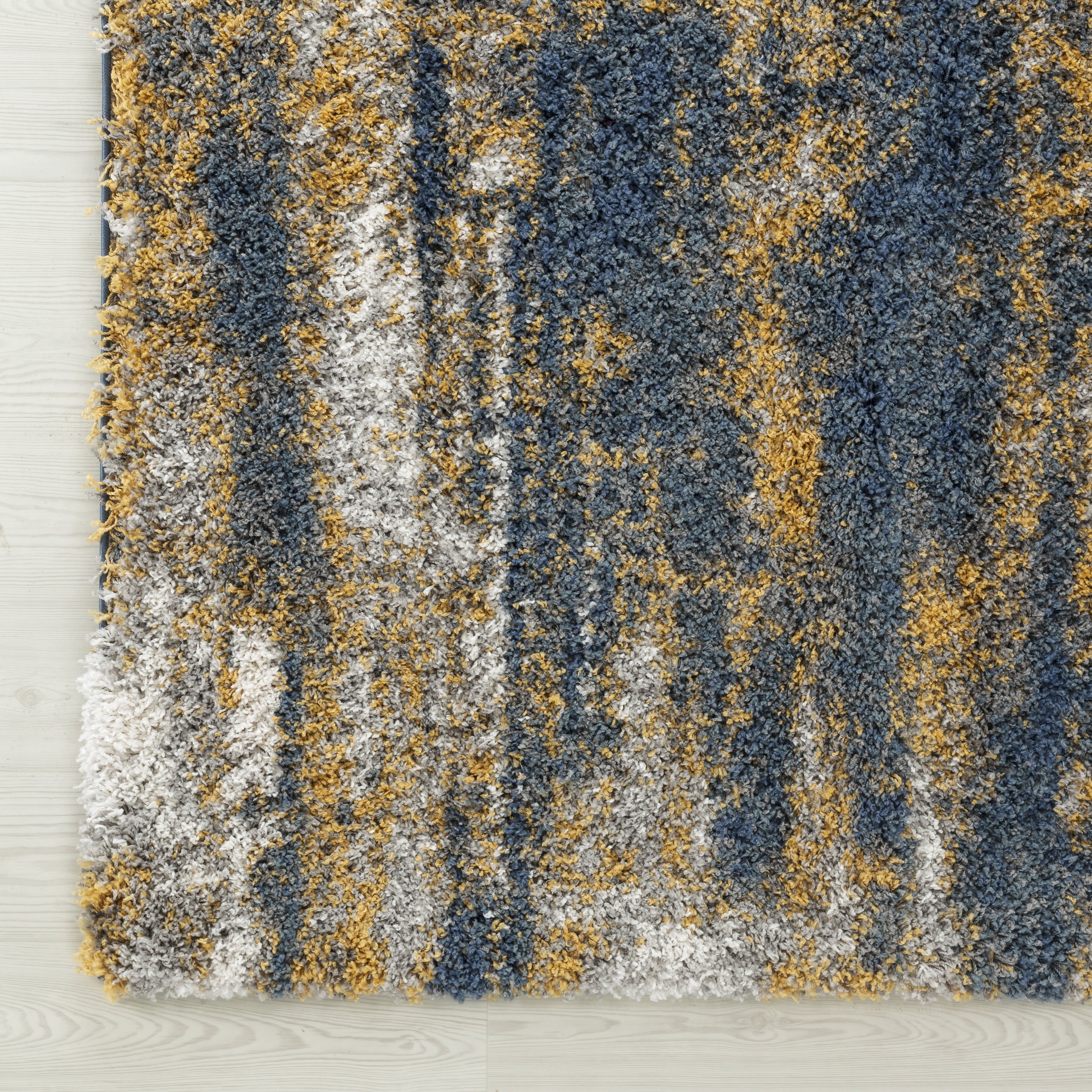 Noori Rug Lux Madison Abstract 2-Inch Shag Area Rug