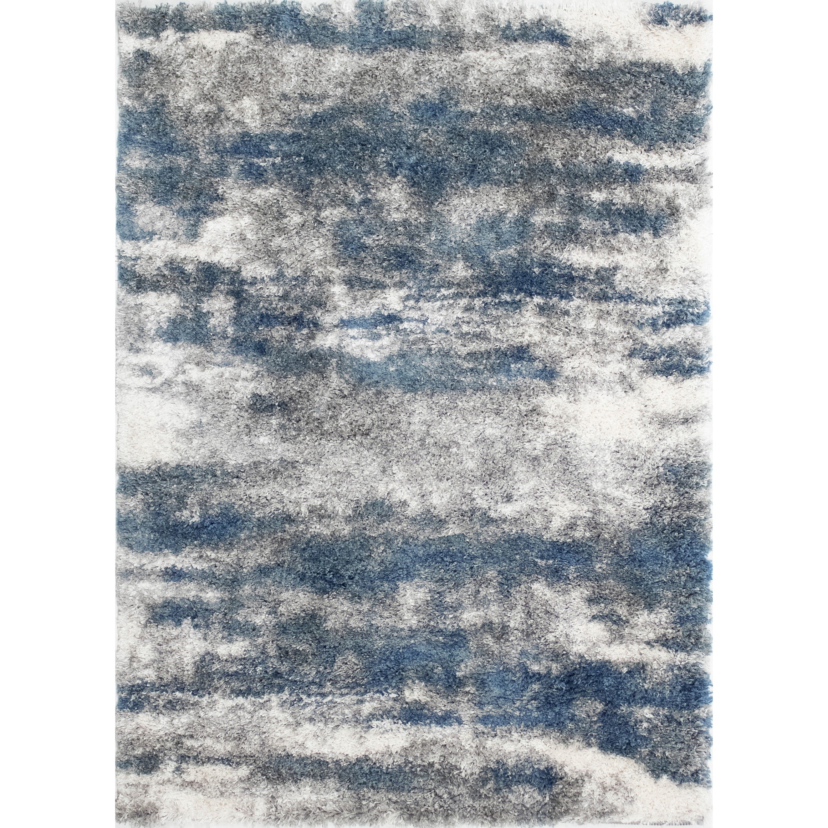 Noori Rug Lux Madison Abstract 2-Inch Shag Area Rug