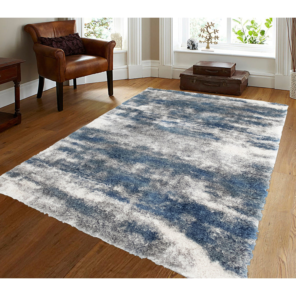 Noori Rug Lux Madison Abstract 2-Inch Shag Area Rug