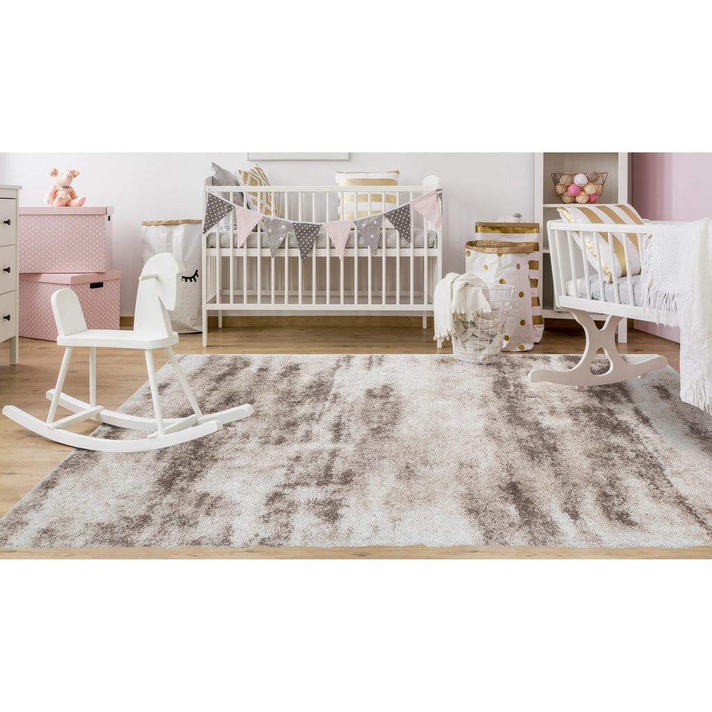 Noori Rug Lux Madison Abstract 2-Inch Shag Area Rug