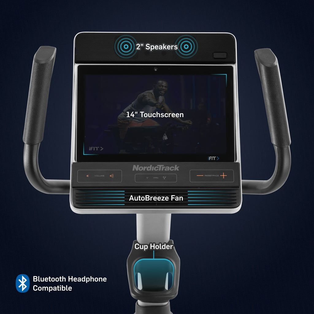 NordicTrack Commerical VU 29 Upright Bike