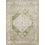 Nourison Abby Machine Washable Indoor only Persian Distressed Area Rug