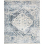 Nourison Abby Machine Washable Indoor only Persian Distressed Area Rug