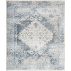 Nourison Abby Machine Washable Indoor only Persian Distressed Area Rug