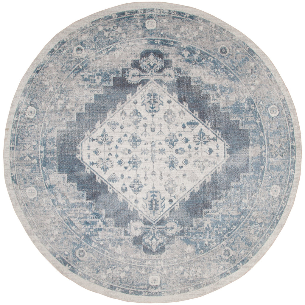 Nourison Abby Machine Washable Indoor only Persian Distressed Area Rug