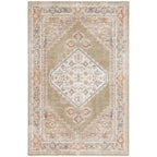 Nourison Abby Machine Washable Indoor only Persian Distressed Area Rug