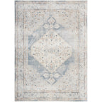 Nourison Abby Machine Washable Indoor only Persian Distressed Area Rug