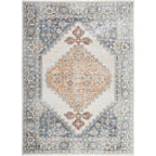 Nourison Abby Machine Washable Indoor only Persian Distressed Area Rug