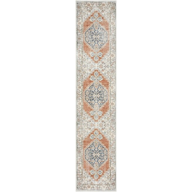 Nourison Abby Machine Washable Indoor only Persian Distressed Area Rug