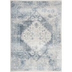 Nourison Abby Machine Washable Indoor only Persian Distressed Area Rug