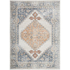 Nourison Abby Machine Washable Indoor only Persian Distressed Area Rug