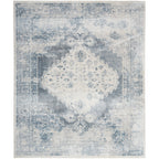 Nourison Abby Machine Washable Indoor only Persian Distressed Area Rug