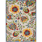 Nourison Alice Indoor/Outdoor Floral Area Rug