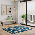 Nourison Alice Indoor/Outdoor Floral Area Rug