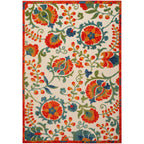 Nourison Alice Indoor/Outdoor Floral Area Rug