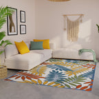 Nourison Alice Indoor/Outdoor Floral Area Rug