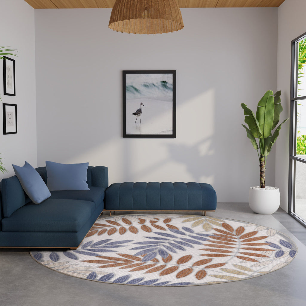 Nourison Alice Indoor/Outdoor Floral Area Rug