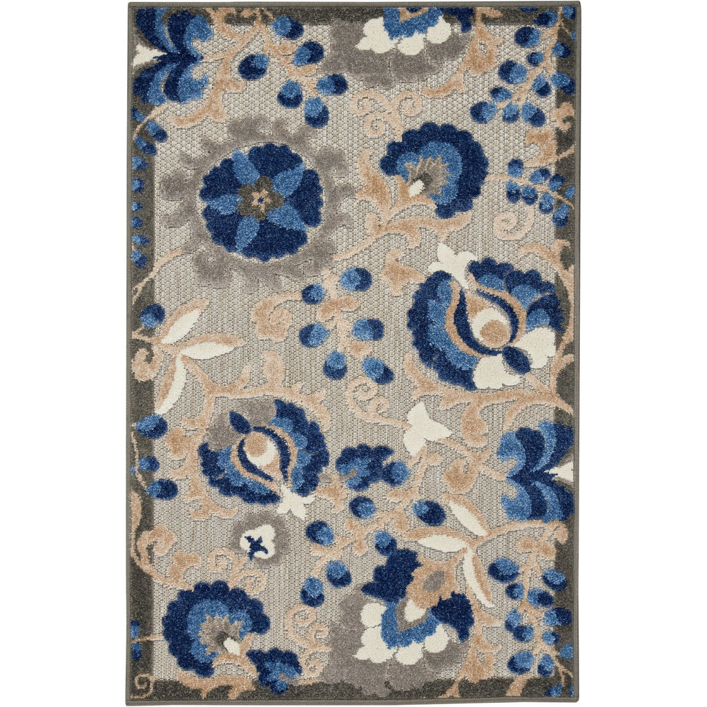 Nourison Alice Indoor/Outdoor Floral Area Rug