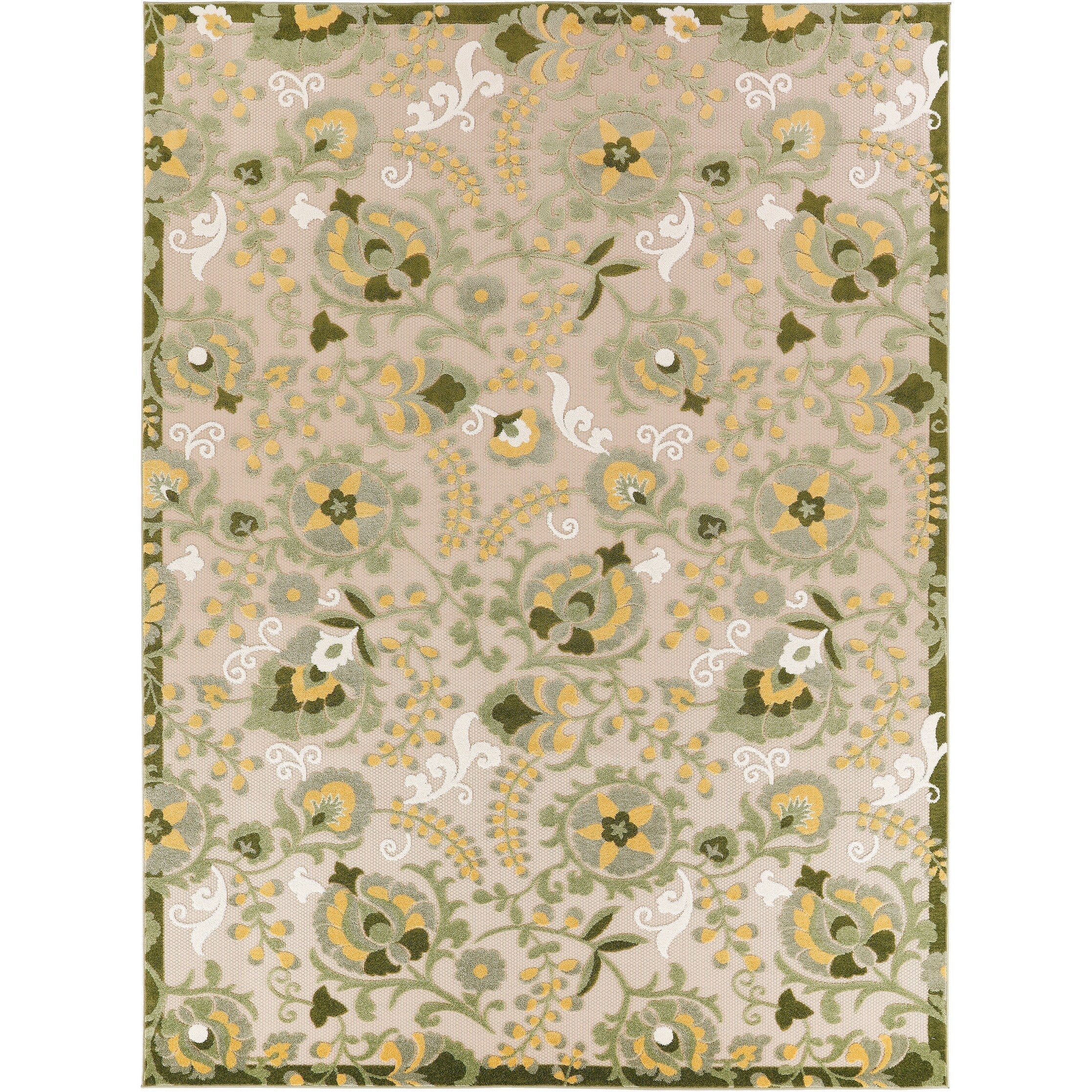 Nourison Alice Indoor/Outdoor Floral Area Rug
