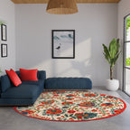 Nourison Alice Indoor/Outdoor Floral Area Rug