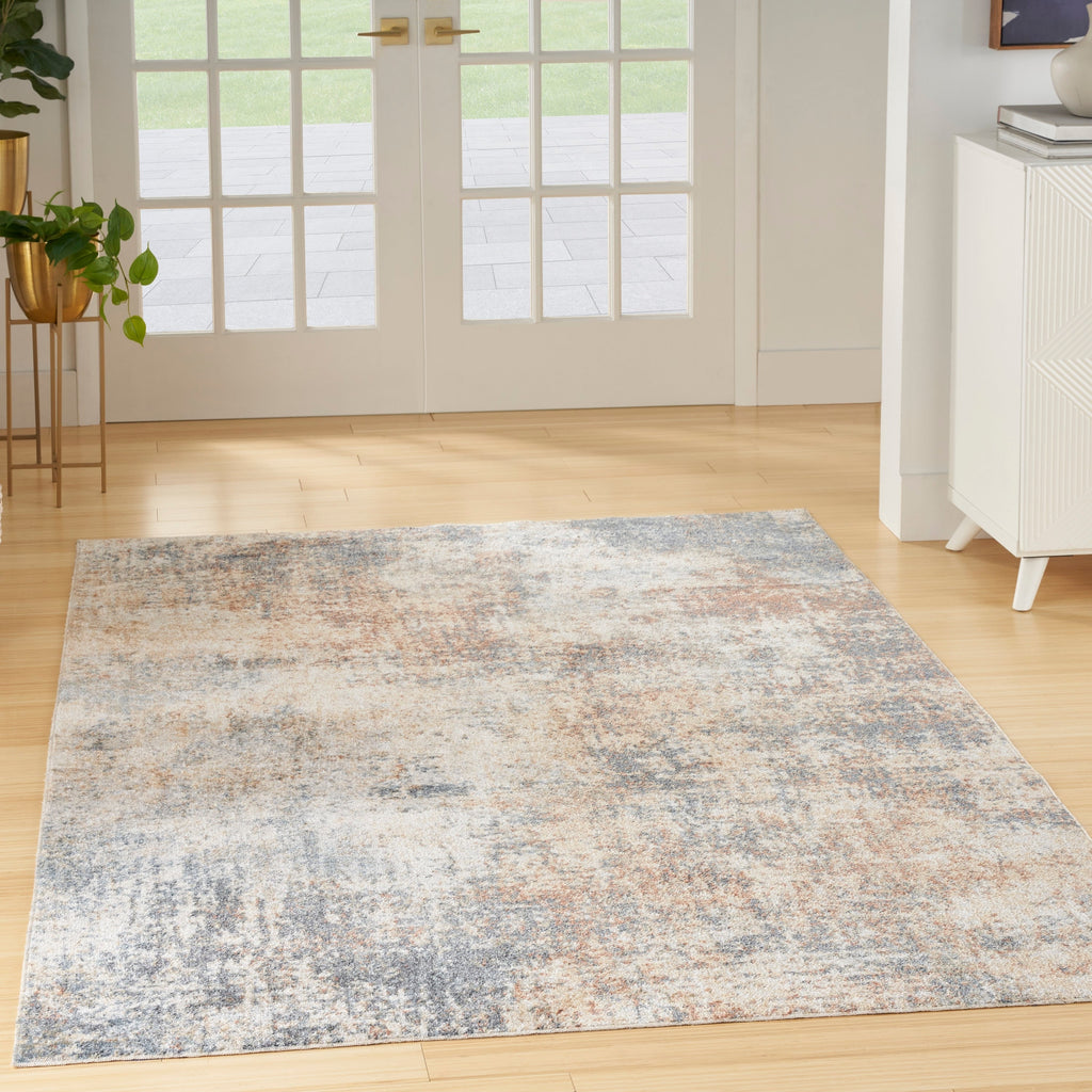 Nourison Astra Machine Washable Abstract Area Rug