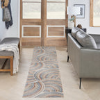 Nourison Astra Machine Washable All-over Design Area Rug