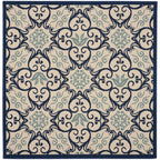 Nourison Caribbean Floral Geometric Indoor/Outdoor Area Rug