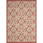 Nourison Caribbean Floral Geometric Indoor/Outdoor Area Rug