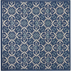Nourison Caribbean Floral Geometric Indoor/Outdoor Area Rug