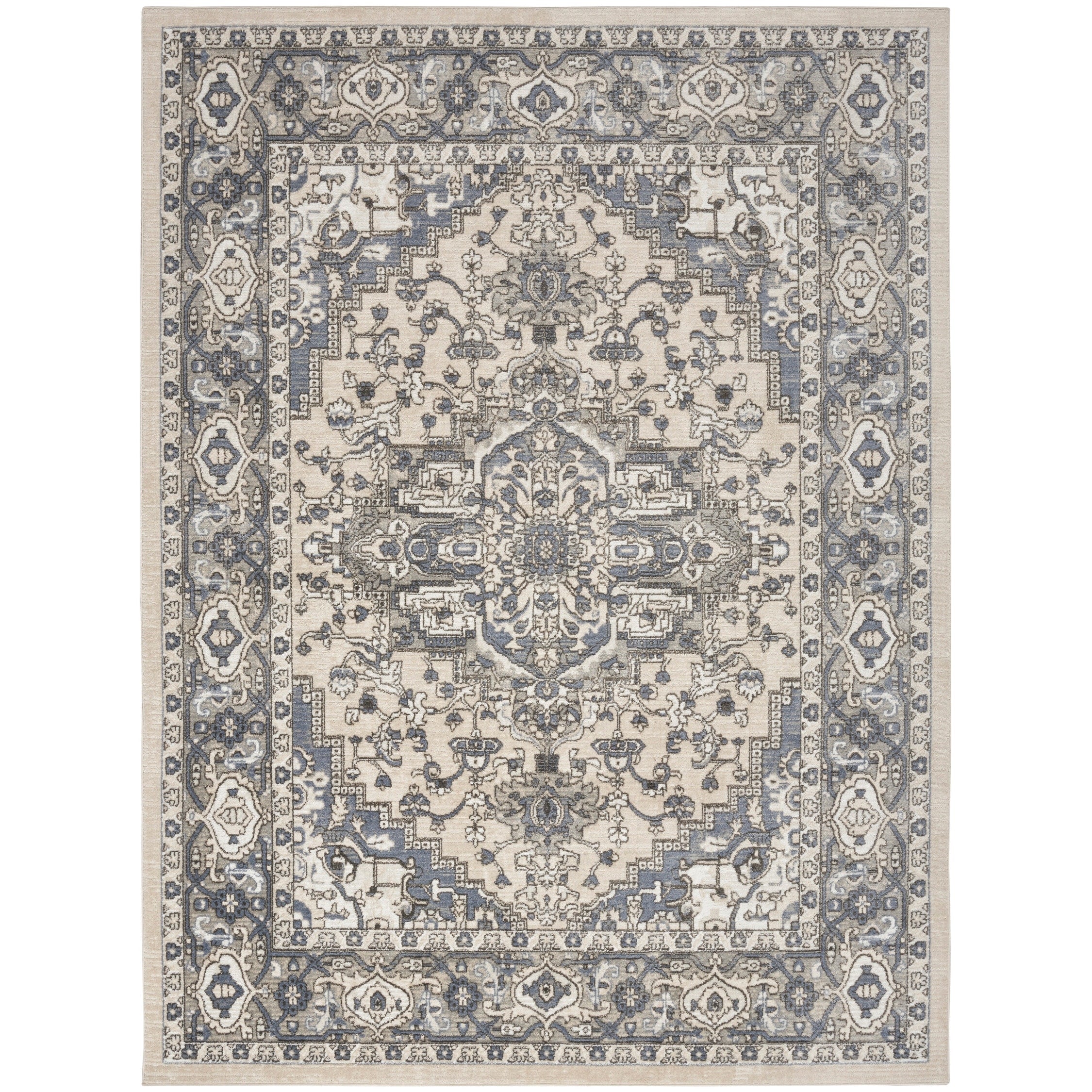 Nourison Concerto Classic Persian Medallion Area Rug.