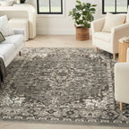 Nourison Concerto Classic Persian Medallion Area Rug.