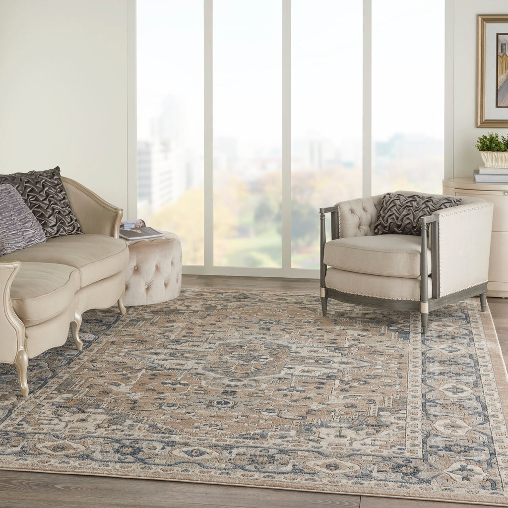 Nourison Concerto Classic Persian Medallion Area Rug.