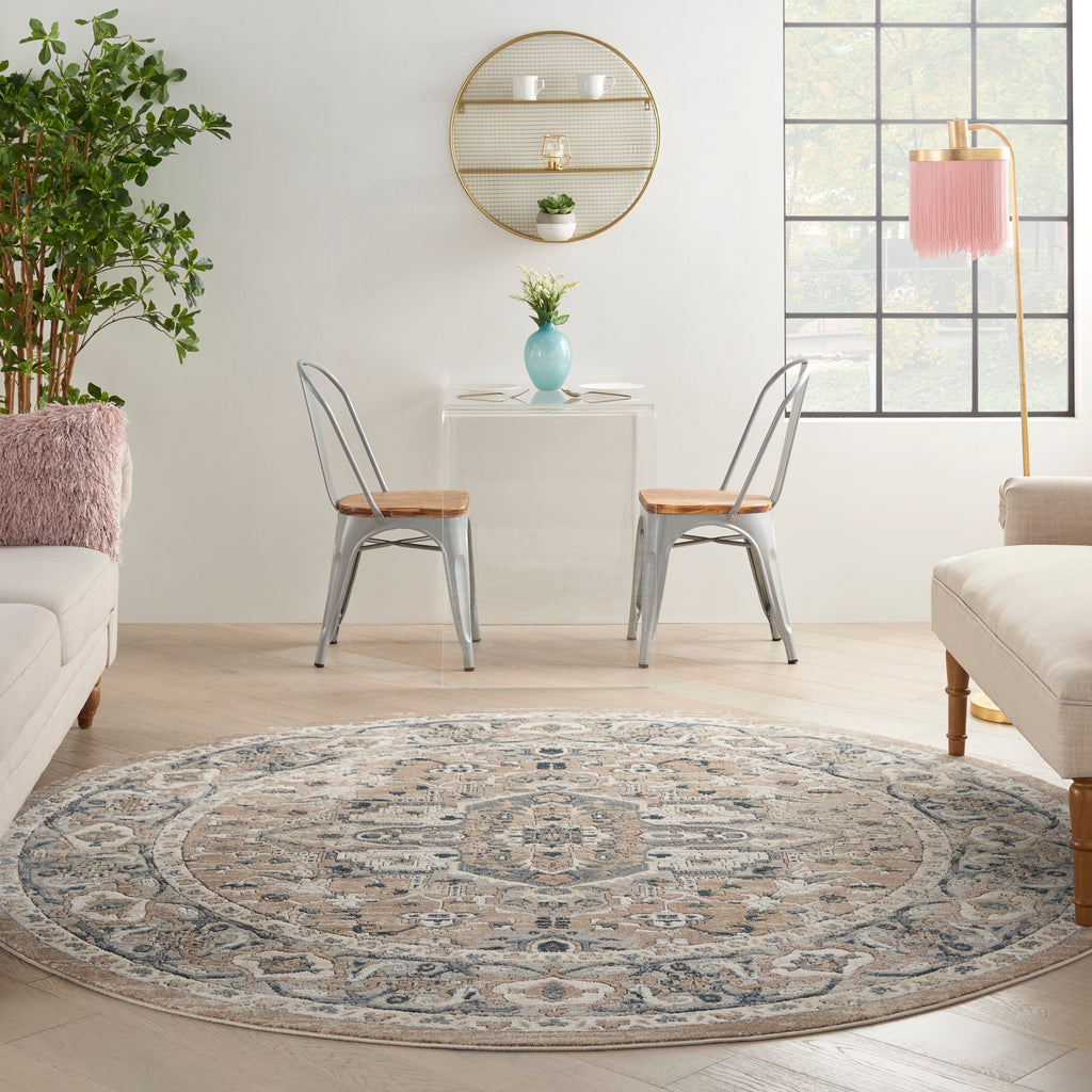 Nourison Concerto Classic Persian Medallion Area Rug.
