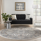 Nourison Concerto Classic Persian Medallion Area Rug.