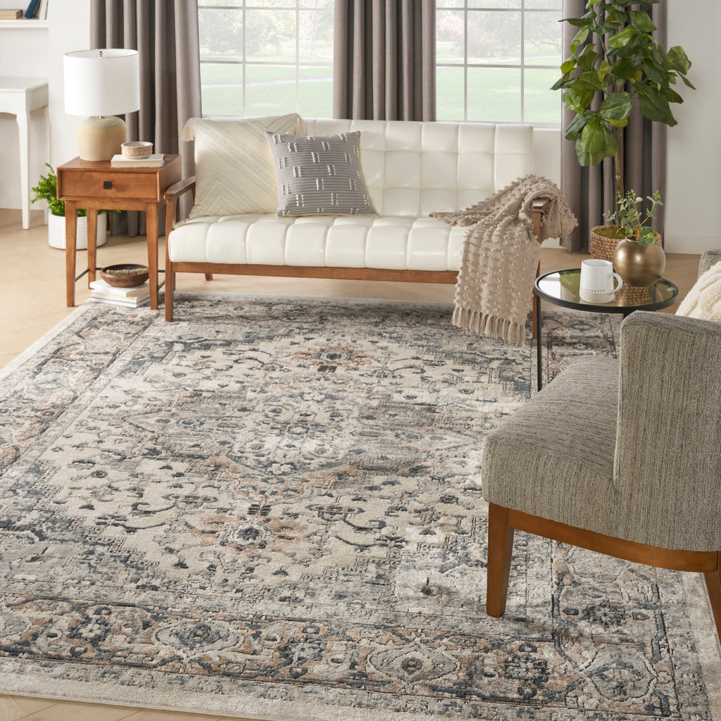 Nourison Concerto Classic Persian Medallion Area Rug.