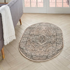 Nourison Concerto Classic Persian Medallion Area Rug.