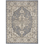 Nourison Concerto Classic Persian Medallion Area Rug.