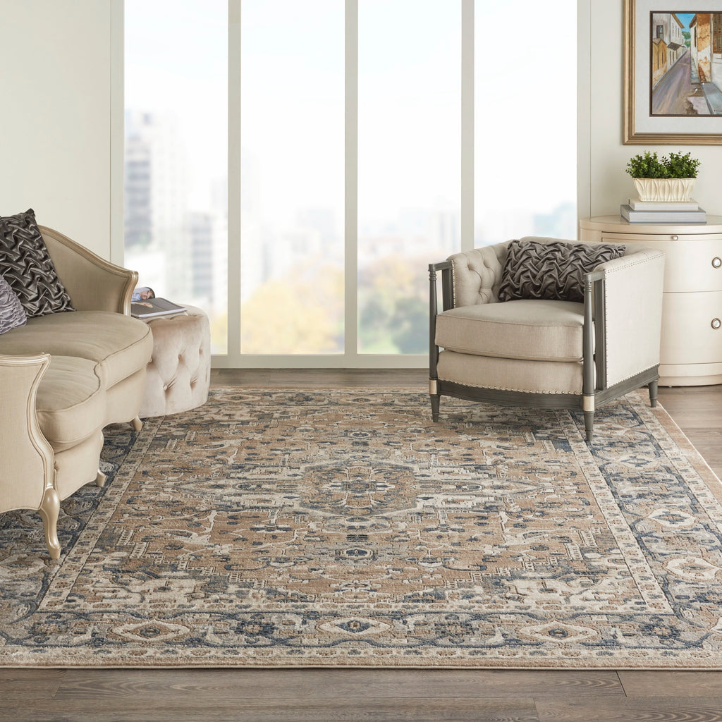 Nourison Concerto Classic Persian Medallion Area Rug.