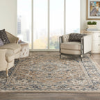 Nourison Concerto Classic Persian Medallion Area Rug.