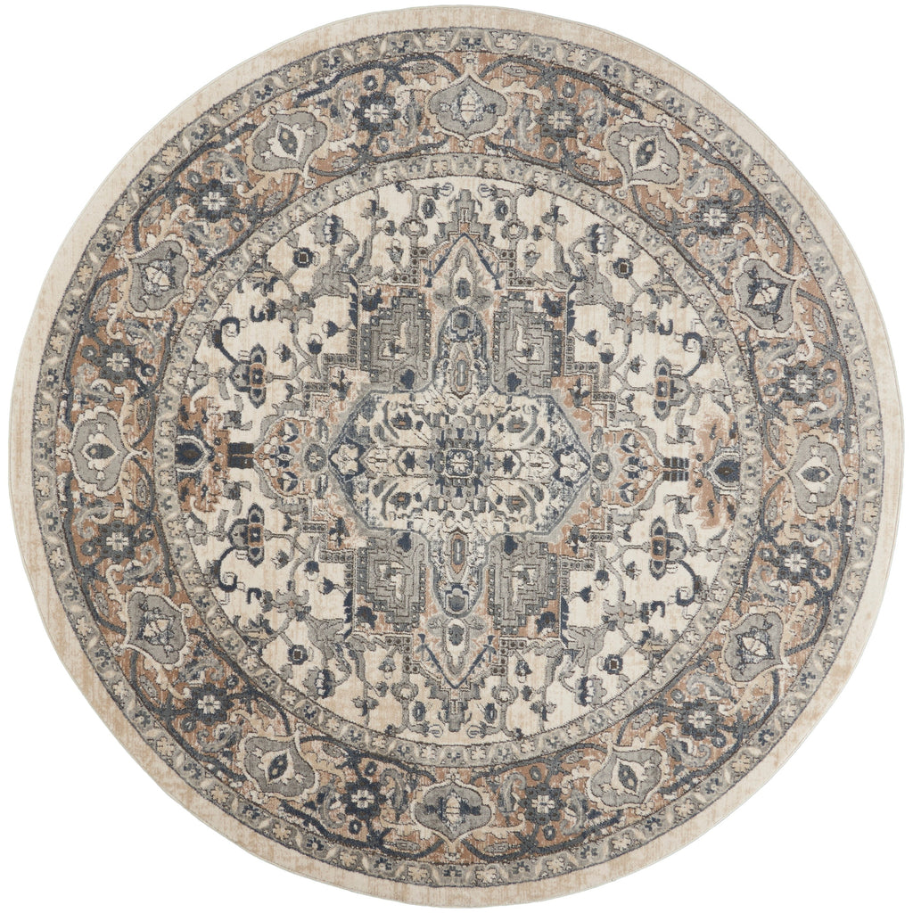 Nourison Concerto Classic Persian Medallion Area Rug.