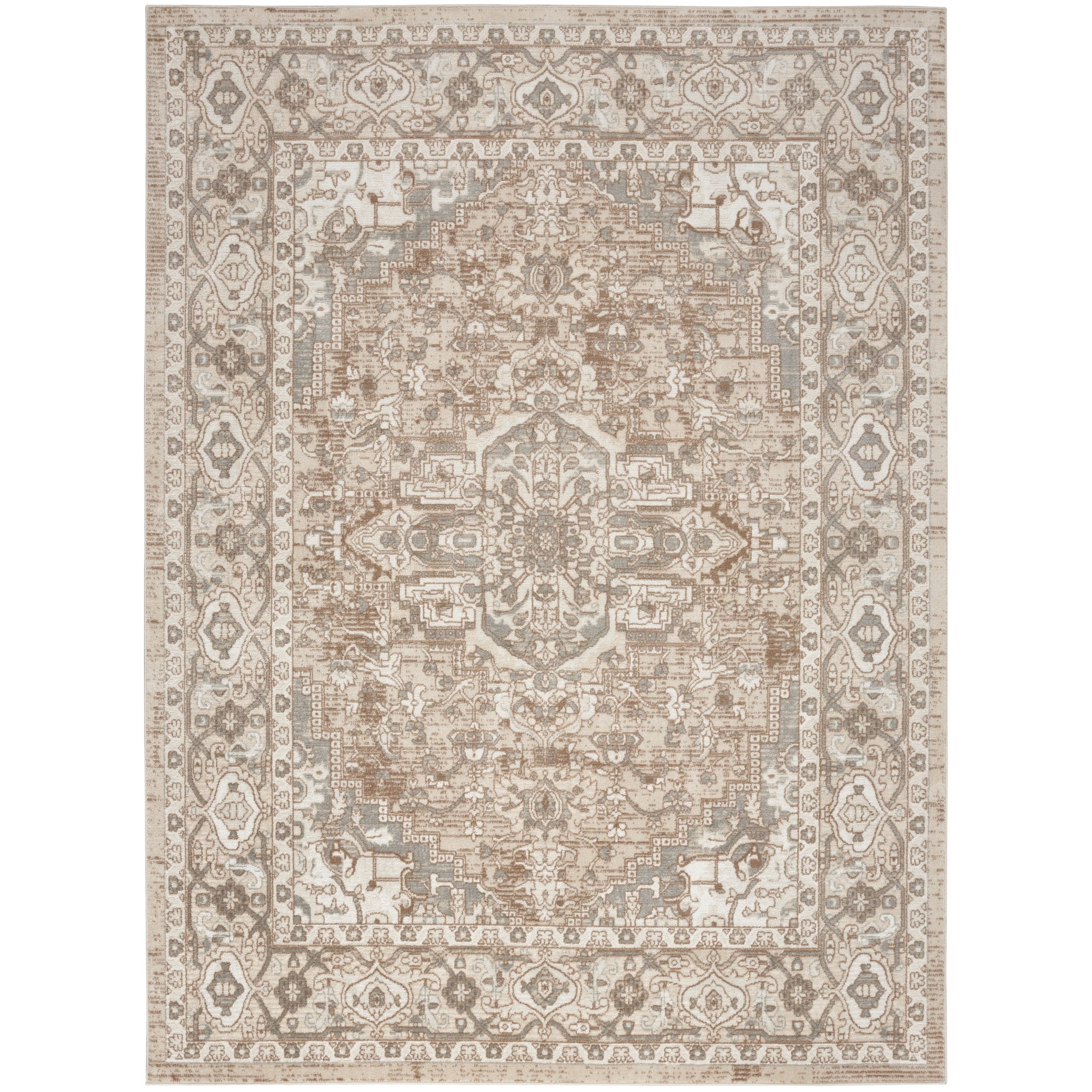 Nourison Concerto Classic Persian Medallion Area Rug.
