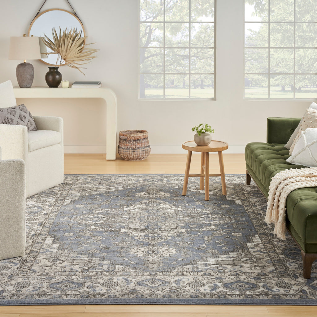 Nourison Concerto Classic Persian Medallion Area Rug.