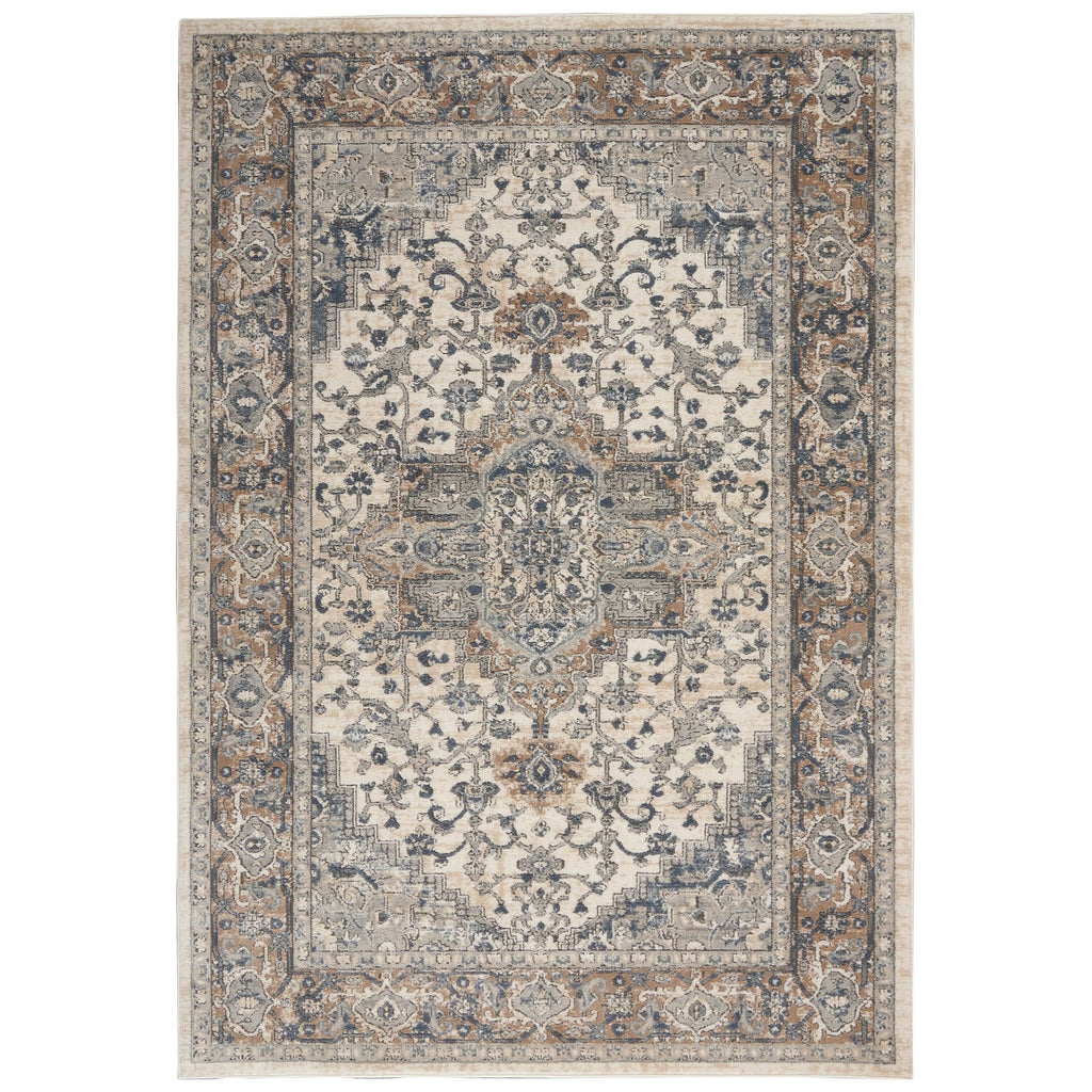 Nourison Concerto Classic Persian Medallion Area Rug.