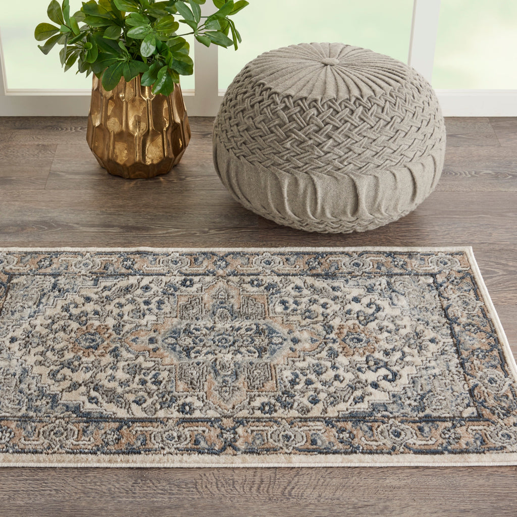 Nourison Concerto Classic Persian Medallion Area Rug.